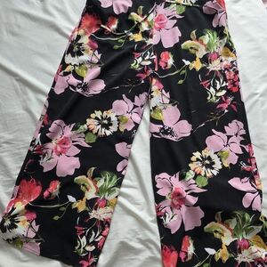 New York & Company Floral Print Pants